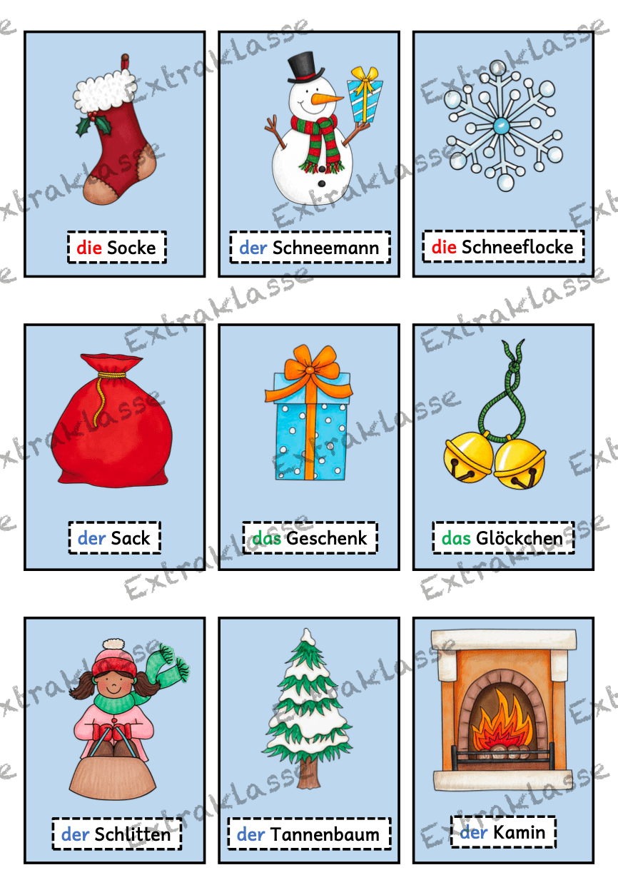Erzählkarten für die Weihnachtszeit Klasse 20 20   Extraklasse